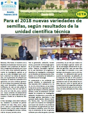 boletin ICTA febrero 2018